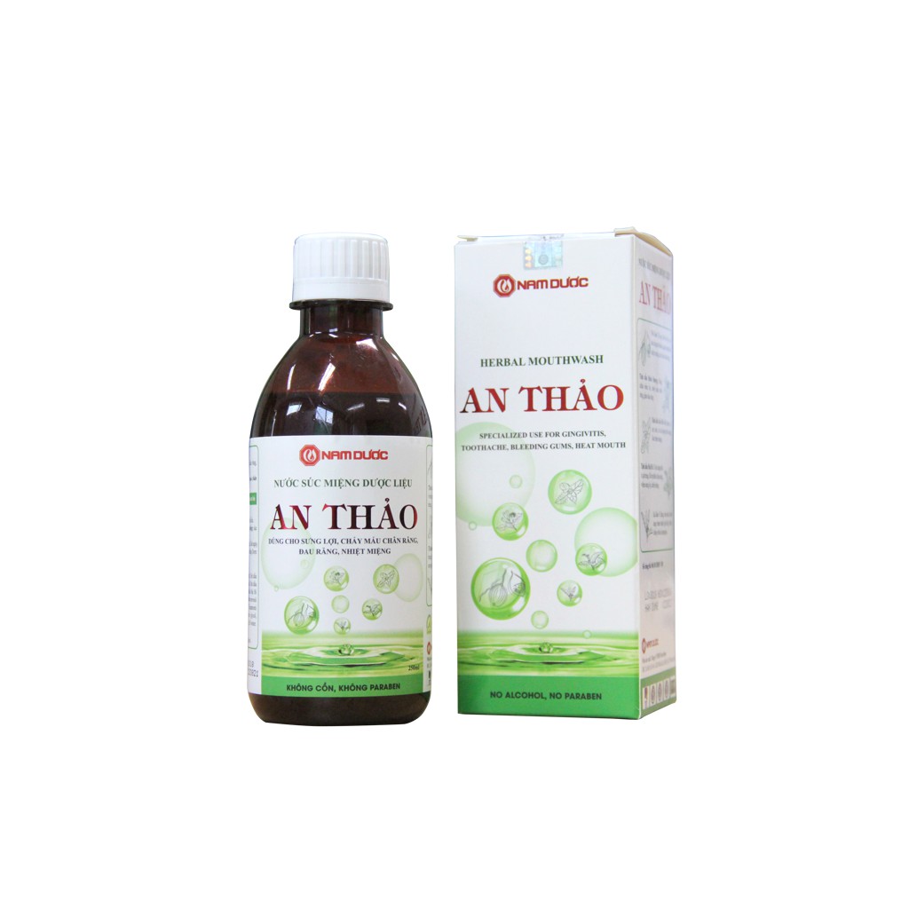 nước súc miệng thảo dược