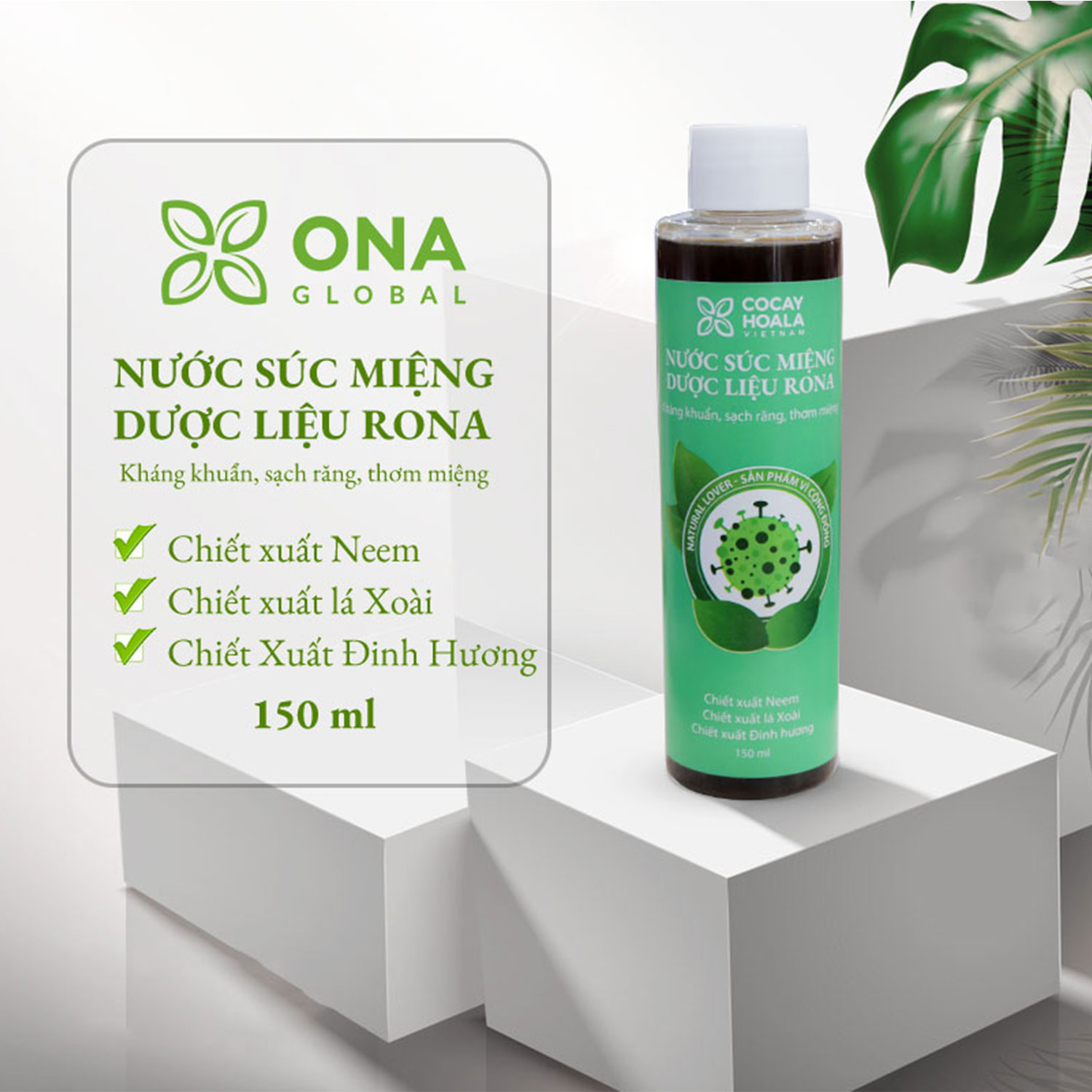 nước súc miệng thảo dược
