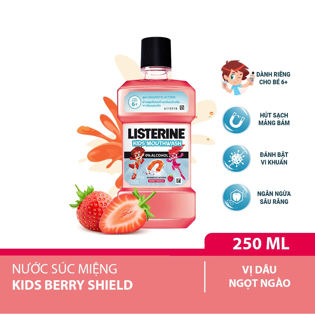 [ Nước súc miệng Listerine ]: Có mấy loại, giá thành, công dụng