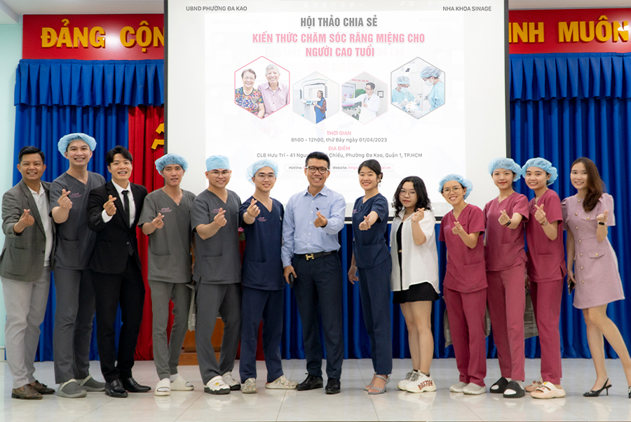 HỘI THẢO “CHIA SẺ KIẾN THỨC CHĂM SÓC RĂNG MIỆNG CHO NGƯỜI CAO TUỔI”