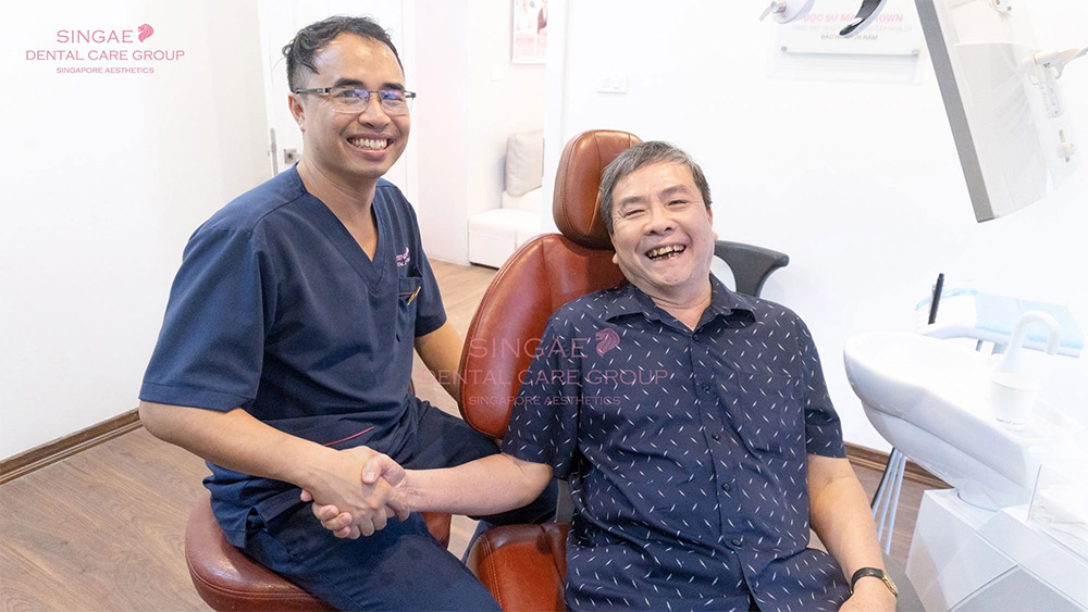 Nha khoa Singae - trồng răng cửa theo công nghệ Implant SSi
