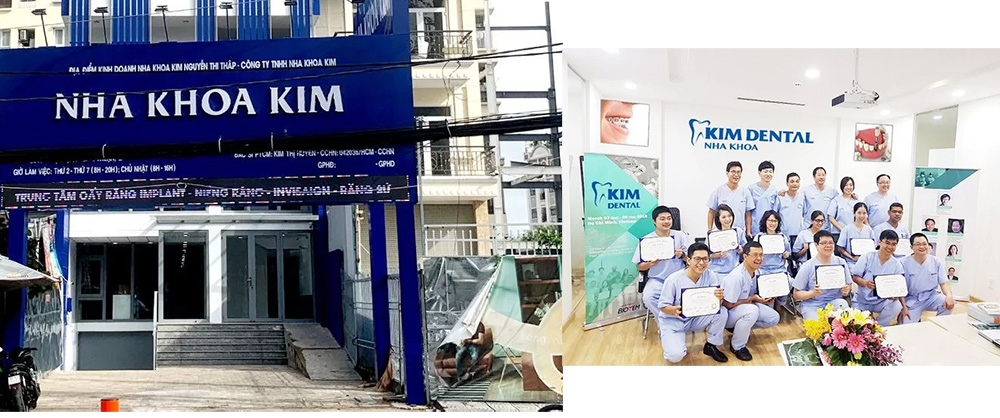 10 Địa chỉ trồng răng Implant ở đâu tốt TpHCM? 36 Nha khoa Kim - Với 31 chi nhánh trên khắp các quận TpHCM