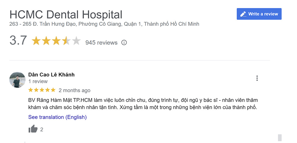 10 Địa chỉ trồng răng Implant ở đâu tốt TpHCM? 29 Trồng răng Implant ở đâu tốt TpHCM