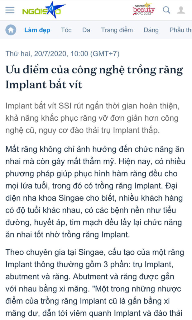 Báo Ngôi sao nói gì về chúng tôi