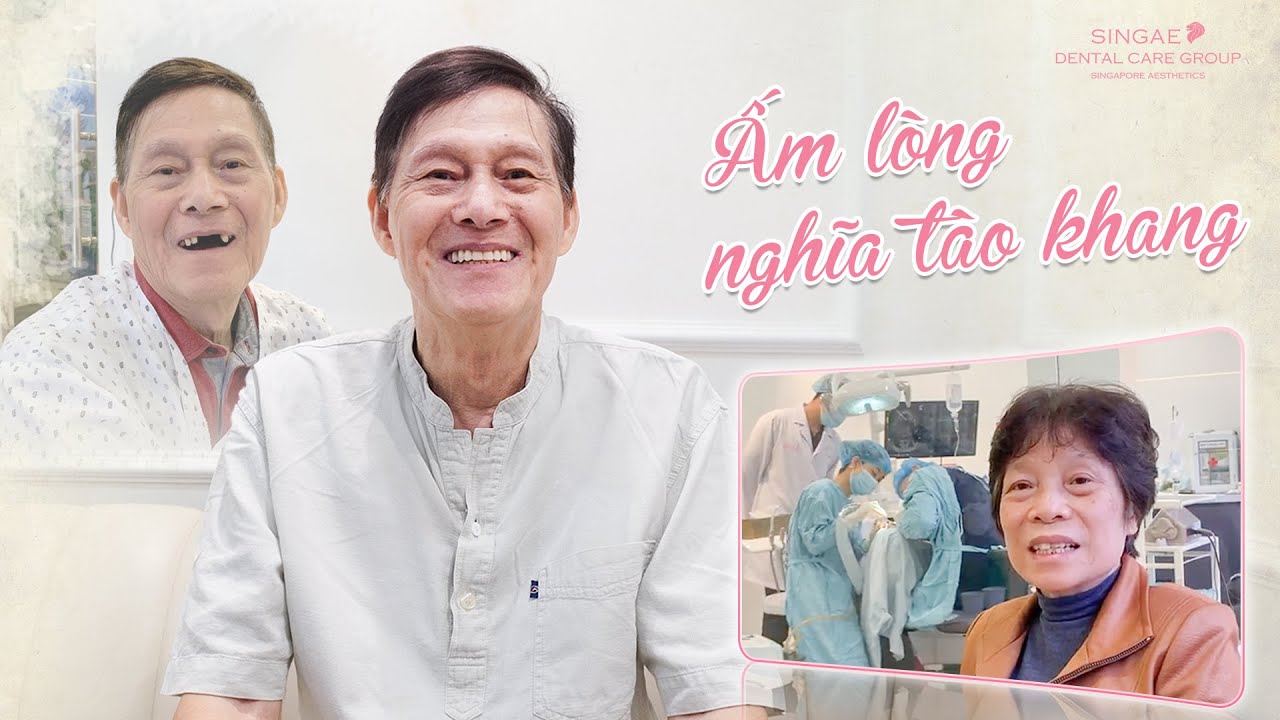 Người vợ tào khang đưa chồng đi trồng răng Implant để “sống lại” thanh xuân tươi trẻ