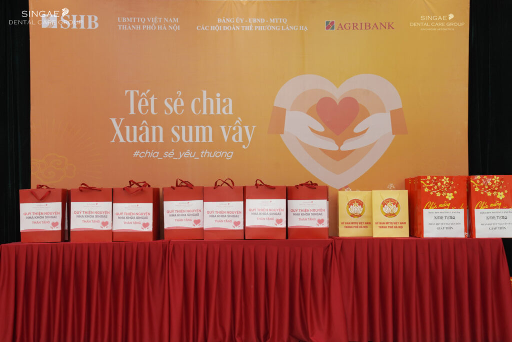  20 suất quà được Nha khoa Singae chuẩn bị kỹ lưỡng