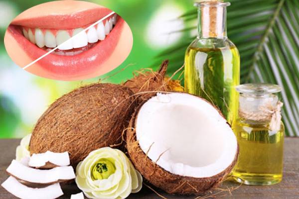 Cách làm rụng cao răng bằng dầu dừa