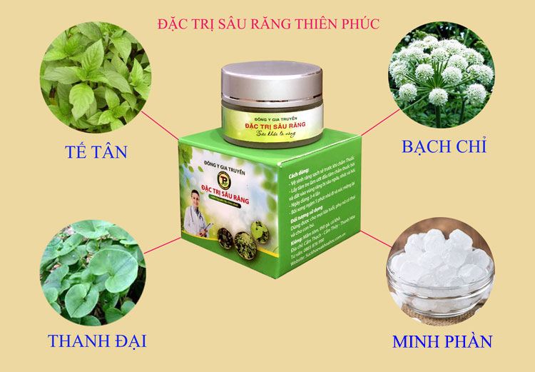 8+ Thuốc trị sâu răng cho người lớn, trẻ em và bà bầu ! 20 Thuốc trị sâu răng Thiên Phúc