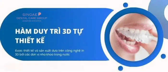 So sánh các loại hàm duy trì trong suốt - Công dụng và giá 11 Hàm duy trì 3D tự thiết kế