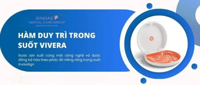 So sánh các loại hàm duy trì trong suốt - Công dụng và giá 12 Hàm duy trì Vivera