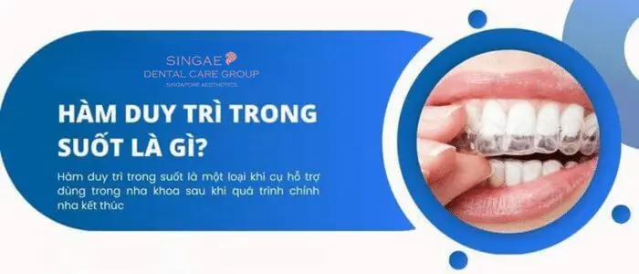 So sánh các loại hàm duy trì trong suốt - Công dụng và giá 8 Hàm duy trì trong suốt là gì